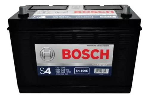 Batería Bosch S4 100e 110ah Auto/camioneta Izquierdo