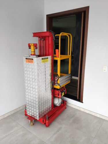 Plataforma Elevatoria Nano Tipo Mastro 6 E 7 Metros Mini .