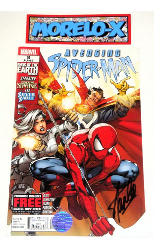 Avenging Spiderman #8- Firmado Por El Gran Stan Lee- C O A