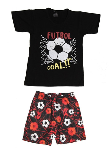 Pijama De Verano Para Chicos Nenes Futbol Art 721