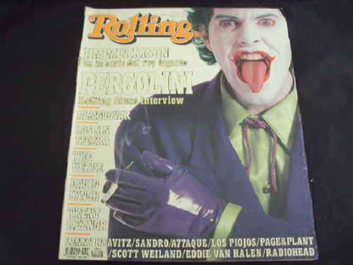 Revista Rolling Stone # 2 - Tapa Mario Pergolini