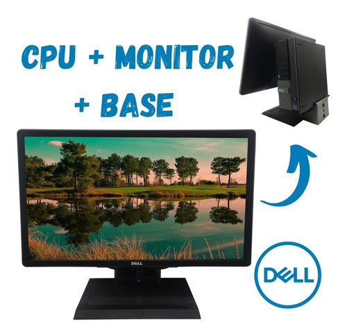 Imagem 6 de 6 de Computador Completo + Monitor 24'' Dell | I5 8gb Ssd 240gb
