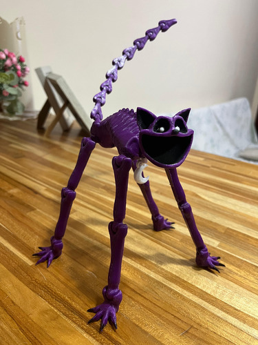 Brinquedo Articulado Poppy Playtime Catnap Impressão 3d