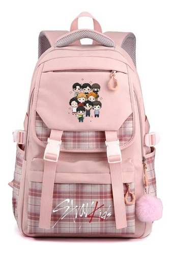 Bolso Escolar Para Estudiantes Estampado De Straykids