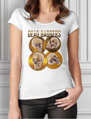 Remera Dead Badgers Algodon Premium
