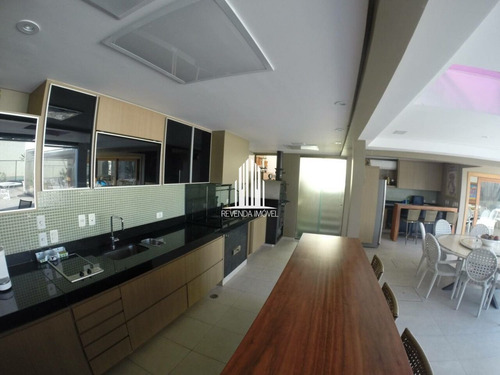 Imagem 14 de 15 de Mansão No Residencial 1 - Alphaville, Com 5 Suítes E 6 Vagas De Garagem - Al2102