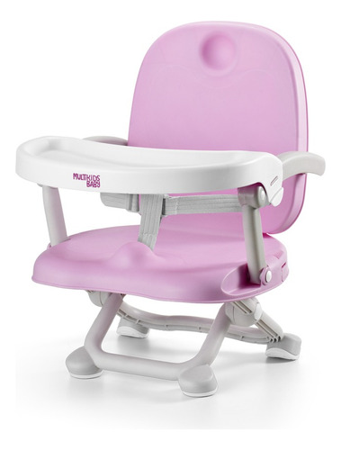 Silla Para Comer Bebes Rosada Tipo Booster Bb108