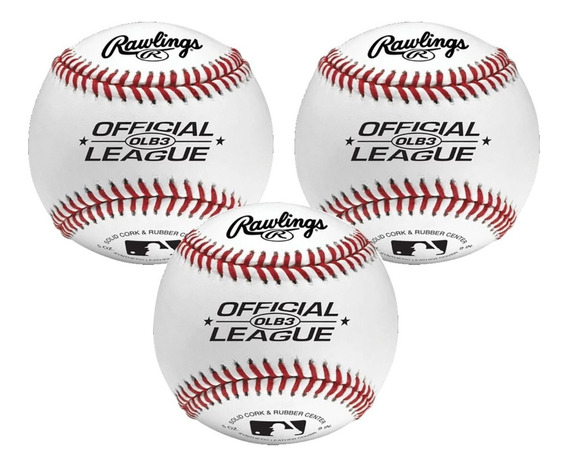 Rawlings Liga Oficial Uso Recreativo Pelotas De Beisbol Paquete De 12 