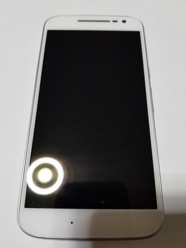 Motorola Moto G4 32gb Color Blanco Libre Cable Y Cargador (Usado)