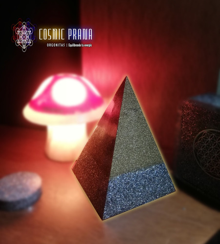 4 Centaurus Orgonita Transmutador Energético Piramide 7x10cm