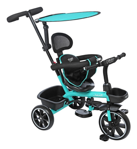Triciclo Infantil Reforzado Manija Direccional Fit Color Verde claro