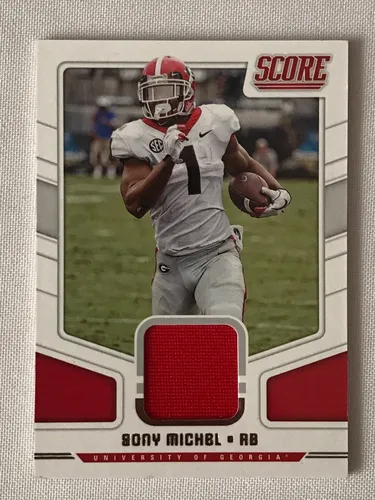 Sony michel jersey best sale card