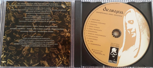 Ataraxia - Simphonia Sine Nomine Cd Ed. Europeo Neofolk (Usado)