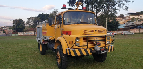 Mercedes 1317 4x4 Ano 1989 Bombeiro Combate Incendio
