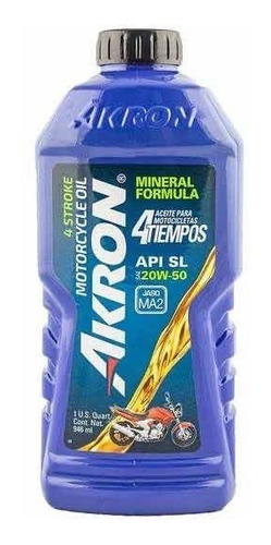 Akron Multigrado 4t Mineral Italika Honda Yamaha