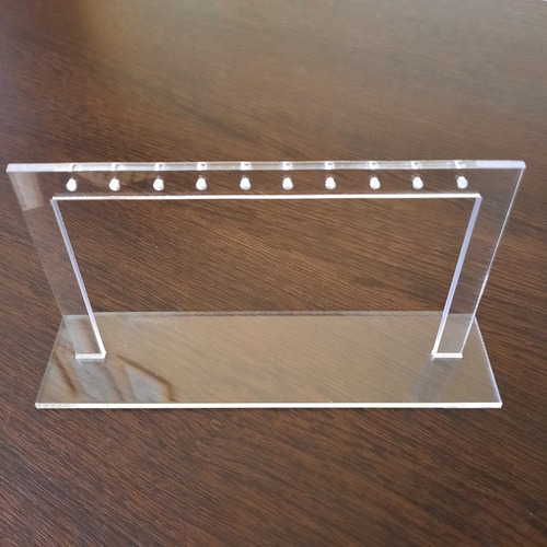 Imagen 5 de 9 de Exhibidor Para Aros Colgantes Y Argollas En Acrilico 3mm