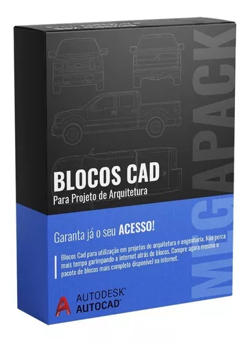 Blocos CAD/Dwg arquitetura para AutoCAD - Download