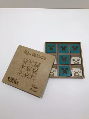 Kit 10 Jogos da velha personalizado em MDF - QUALQUER TEMA