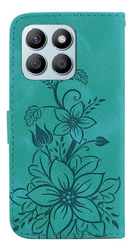 Funda Abatible For Honor X8b Titular De La Tarjeta Cartera
