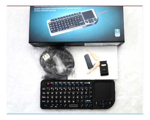 Imagen 9 de 12 de Mini Teclado Inalámbrico Con Panel Táctil Teclado