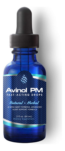 Avinol Pm Sleep Drops - Ayudas Para El Sueno Natural Adicion