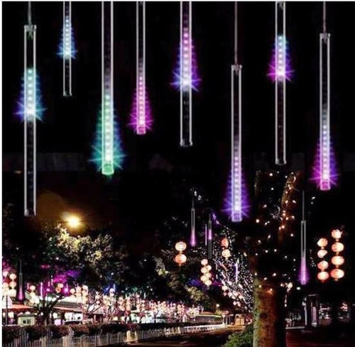 Tubo Led Meteoro 50 Cm Con Diferentes Efectos Impermeable
