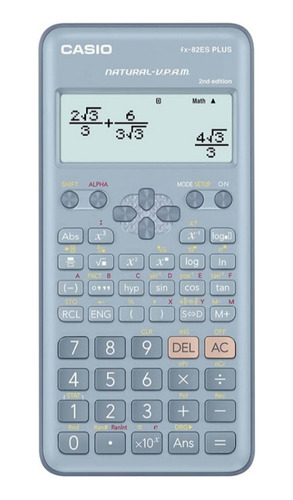 Calculadora Científica Casio/252 Funciones/2nd Edit/82esplus