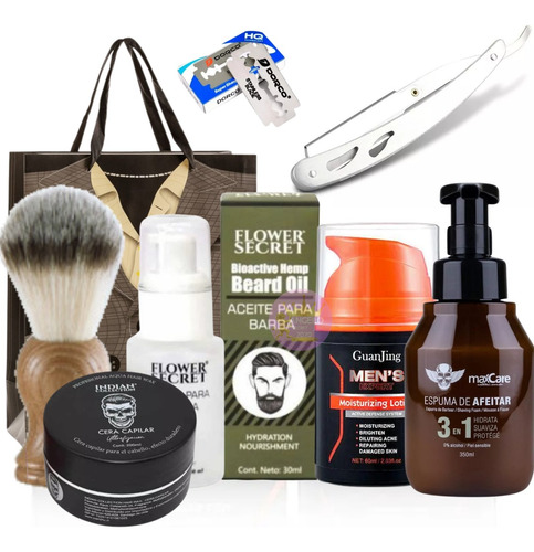 Set Afeitado De Barba Regalo Amor Y Amistad