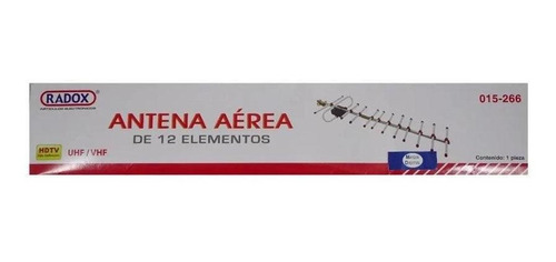 Antena Aérea De 12 Elementos Uhf/vhf Radox 015-266