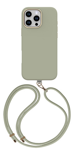 Funda Para Iphone 16 Pro Max Valley & Strap Verde