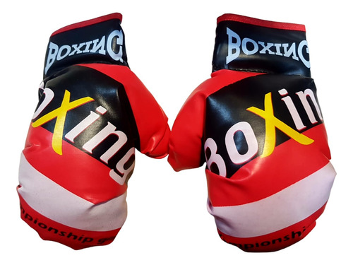 Set De Boxeo Guantes Boxing Championship Game Jretro