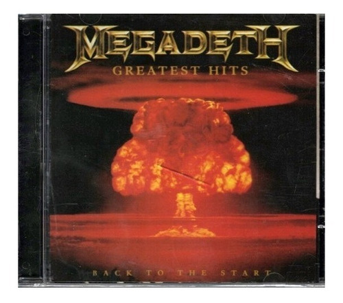 Cd Megadeth - Greatest Hits Back To The Start