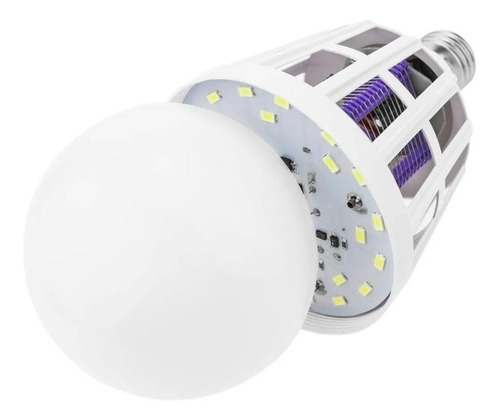 Foco Mata Mosquitos E Insecto Led 9w Lámpara 10 Pza