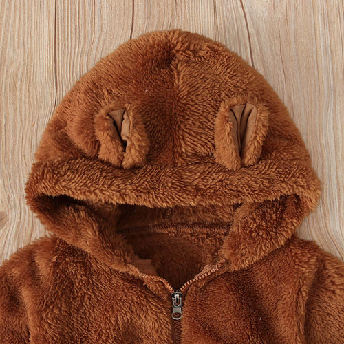 Mono Polar De Invierno Para Bebés Recién Nacidos Y Niñas, Co