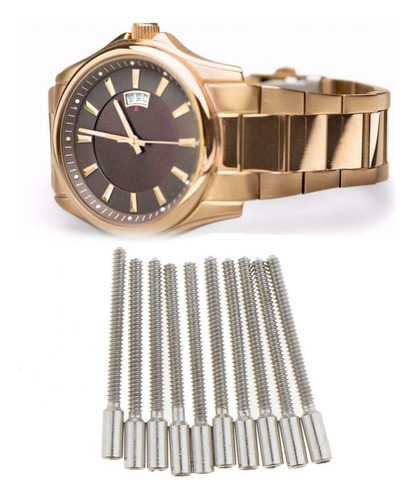 Paquete Piezas De Reparación De Relojes De Metal,