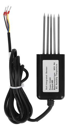 Testador De Sensor Rs485 Soil Ph Npk Temp Umidade Ec