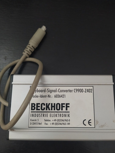 Convertidor De Señal Teclado Beckhoff C9900-z402