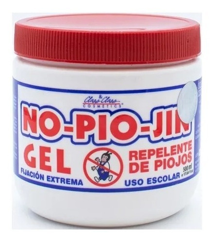 Gel Repelente De Piojos Fijación Extrema 500g