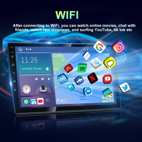 Auto Estereo Pantalla 2+64g Para Hyundai Sonata 2015-2017