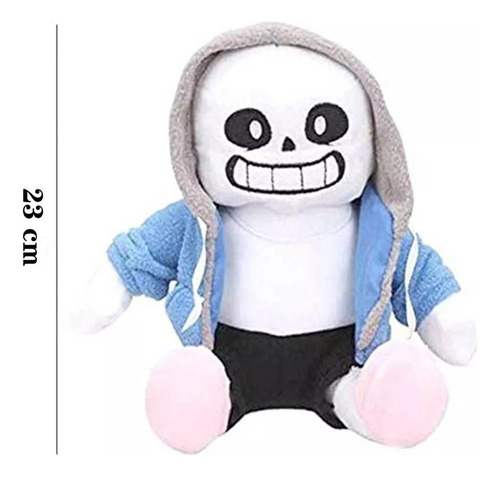 Www Boneco De Pelúcia Undertale Sans Skeleton, 23 Cm