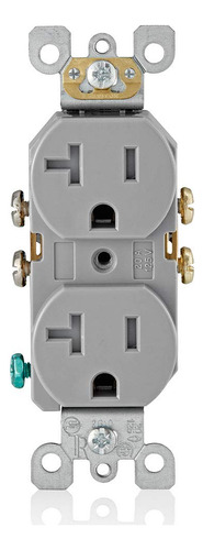 20a 125v Receptáculo Dúplex Hoja Recta Grado Residenc...
