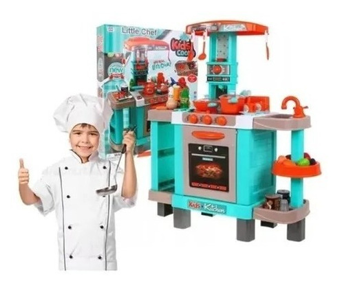 Cocina Infantil Juguete Little Chef Grande Luces Sonidos