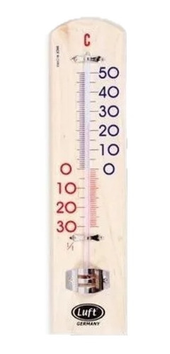 Termómetro De Ambiente En Base De Madera Luft -30ª +50ª