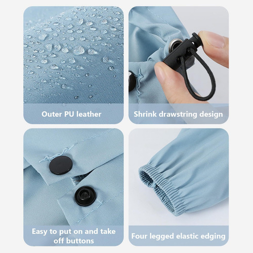 Chubasquero Para Perros, Chubasquero Impermeable Para Perros