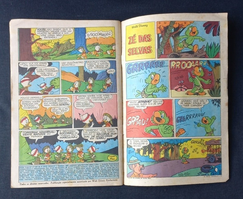 Gibi Antigo Zé Carioca Ano 67. Hq Raro Zé Carioca Ano 67. Gibis Disney (Usado)