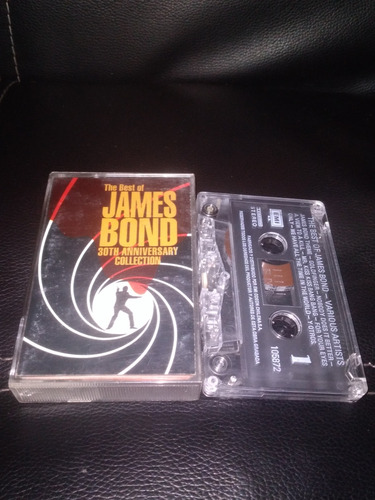 Cassette James Bond, The Best Of 30 Th Anniversary 