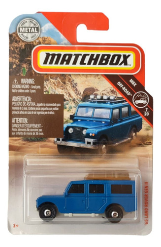Land Rover Gen Ii Jeep Antiguo Matchbox Original