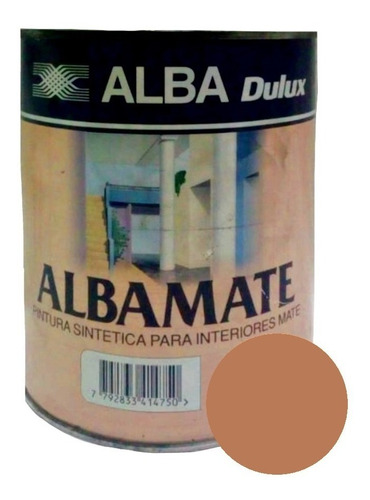 Sintetico Mate Alba Marron Solo Envio 20 Lt