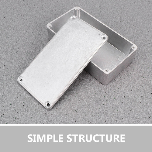 Caja De Aluminio Para Pedal De Guitarra, Caja De Efectores