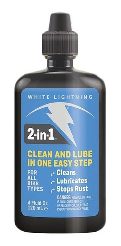 Lubricante Y Limpiador White Lightning 2 En 1 4oz - Palermo